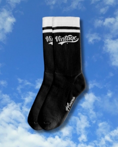 Meia Vintage Star - PRETA - comprar online
