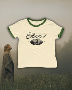 Camiseta August (Taylor Swift)