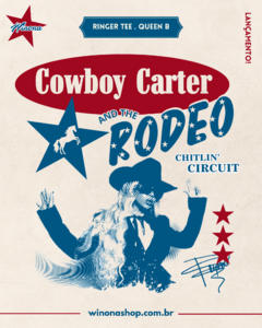 CAMISETA BEYONCÉ- COWBOY CARTER - comprar online