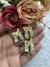 3 unidades apliques sapatilha - acrílico 3cm - Ateliê Pel Couto