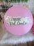 Placa MDF com sublimação e acrílico - 28cm de diâmetro - Ateliê Pel Couto