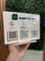 Placa QR code acrílico de 2mm