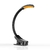 Luminária 10 LEDs Recarregável Âmbar p/ Estante Partitura, Livros, Escrivaninha