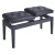 Banqueta, Banco p/ Piano Yamaha, Kawai, Fritz Dobbert c/ Assento p/2 Pessoas, Regulagem Individual, Cor Preto