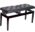 Banqueta, Banco p/ Piano Yamaha, Kawai, Fritz Dobbert c/ Assento p/2 Pessoas, Regulagem Individual, Cor Preto - loja online