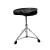 Banco Preto, Assento p/ Bateria Regulagem a Rosca, Acolchoado, Ergonômico, Cromado Aj Som | Acessórios Musicais - comprar online