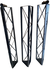 Kit Treliça, Gol, Trava, Box Truss Aço 3 m p/ Pedestal Iluminação DJ