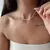 Choker veneziana zirconias na internet