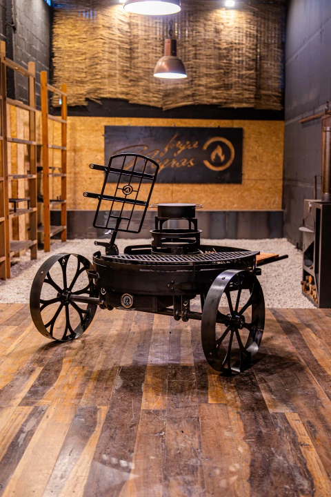 FOGONERO TITAN CARRO COMPLETO + HORNO INFERIOR - comprar online