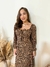 Imagem do Vestido Crepe de Seda Manga Longa Alice