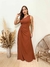 Vestido Longo Crepe de Seda Taylane - BelaBruna - Moda Feminina