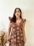 Vestido Midi Laise Olivia na internet