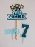 3 Toppers torta "Tricampeones"