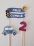 3 Toppers torta "Transportes"