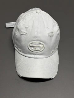 Boné Diesel Logo Circular - Branco
