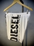Short Diesel Logo Lateral - Branco/Preto - comprar online