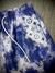 Short Louis Vuitton LV | Estampa Fumaça - Azul & Branco na internet
