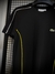 Camisa Lacoste Fine Line 2025 - Preta detalhe amarelo na internet