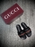 Slide Importada GUCCI | Listra Verde/Vermelha - PRETO - comprar online