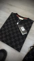 Conjunto GUCCI Alto Relevo - ( CAMISA & BERMUDA ) - Preto - Premium na internet