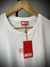 Camisa Diesel Logo Meio vermelho - Branca - 3FS IMPORTS MULTIMARCAS 