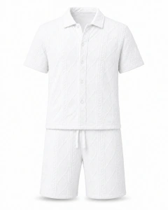 Conjunto Crochê Premium - Branco