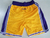 SHORTS NBA JUST DON - LOS ANGELES LAKERS - Amarela - comprar online
