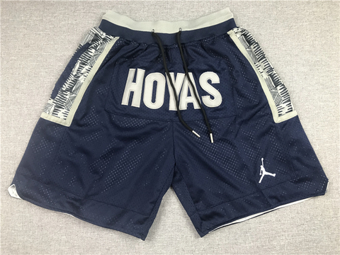 SHORTS JUST DON - GEORGETOWN HOYAS - Azul