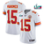Jersey Kansas City Chiefs Mascuina - Branca - SB LVII