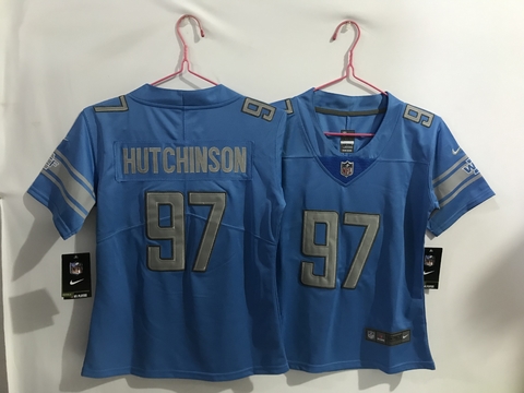 Jersey Detroit Lions Feminina - Azul