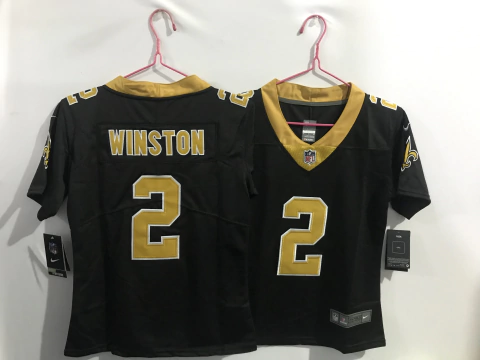 Jersey New Orleans Saints Feminina - Preta