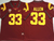 Jersey NCAA USC TROJANS Masculina - Vinho - loja online