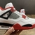 Tênis Air Jordan 4 - Fire Red - Beard&Sports