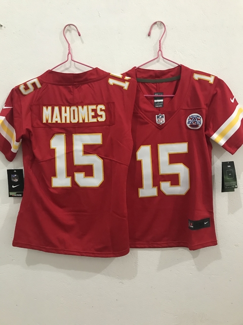 Jersey Kansas City Chiefs Feminina - Vermelho