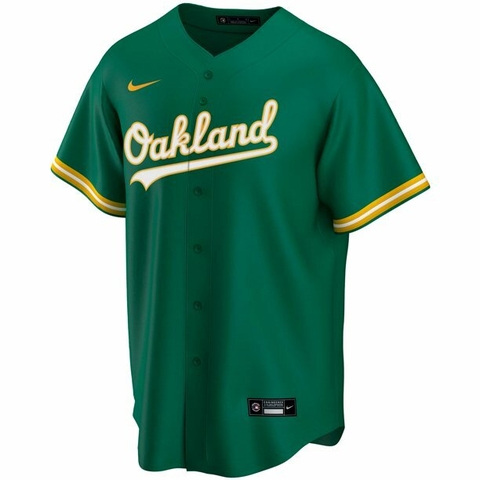 Jersey Oakland Athletics - Masculina - Verde