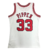 Regata Chicago Bulls – Mitchell & Ness Silk 97/98 - Branca - loja online