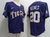 Jersey NCAA LSU TIGERS BASEBALL Roxa Masculina