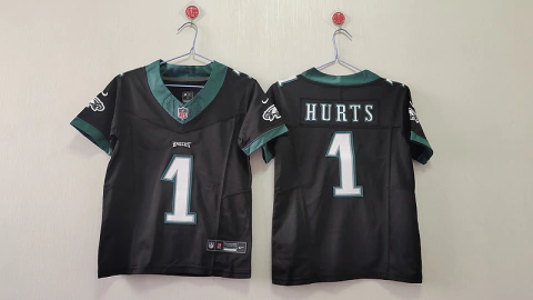 Jersey Philadelphia Eagles Feminina - Preta