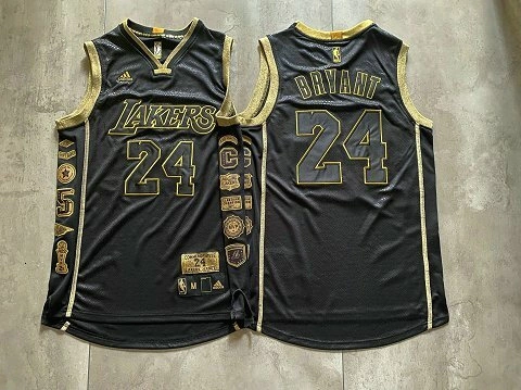Jersey Kobe Bryant Retirement Memorial Lakers 24#