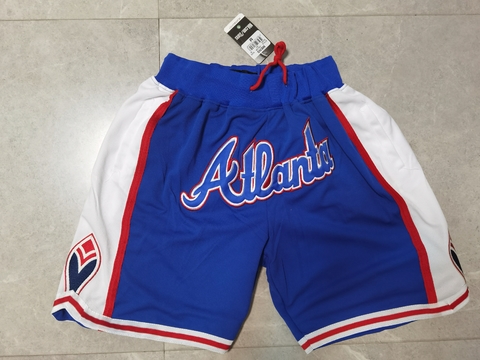 SHORTS MLB JUST DON - ATLANTA BRAVES