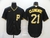 Jersey Pittsburgh Pirates Masculina - Preta - comprar online