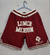 SHORTS NBA JUST DON - LOWER MERION - Vinho