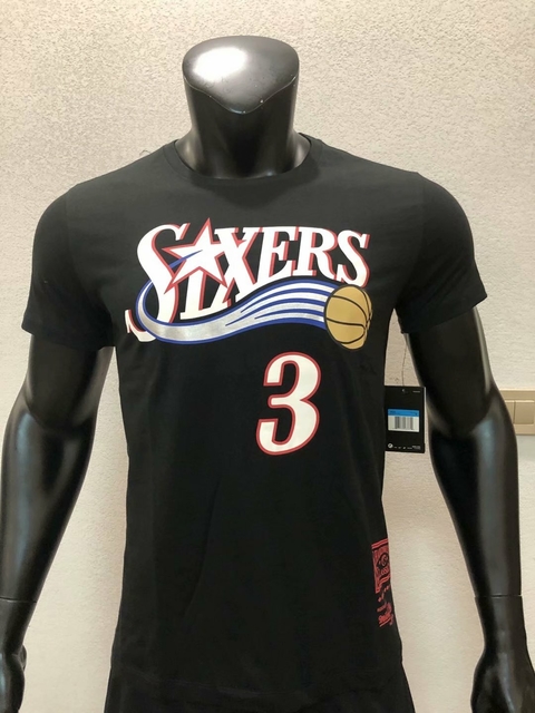 Camiseta Casual SIXERS - Mitchel & Ness - 3 Iverson