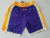 SHORTS NBA JUST DON - LOS ANGELES LAKERS - Roxa - comprar online