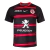 Camisa Rugby Stade Toulousain 2021/22 - Preto e Vermelho Listras