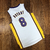 Regata Los Angeles Lakers – Mitchell & Ness - 03/04 - #8 BRYANT - Branca - comprar online