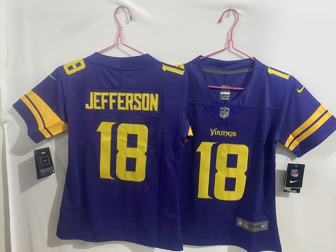 Jersey Minnesota Vikings Feminina - Color Rush