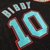 Regata Vancouver Grizzlies - Mitchell & Ness Mike Bibby - 1998/99 - Preta na internet