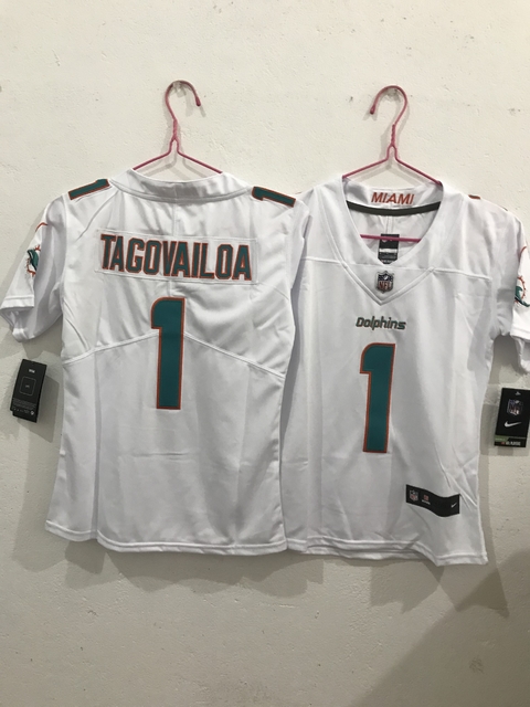 Jersey Miami Dolphins Feminina - Branca