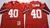 NFL Throwback Arizona Cardinals - #40 Pat Tillman - Vermelha